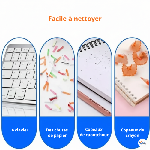 🧹 Mini Aspirateur EvoClean™ – Bureau propre sans effort - EvoShop