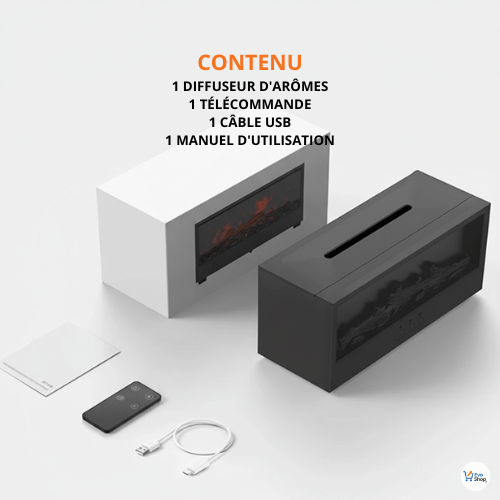 🔥 Humidificateur EvoFlame™ – Effet flamme réaliste - EvoShop