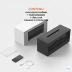 🔥 Humidificateur EvoFlame™ – Effet flamme réaliste - EvoShop