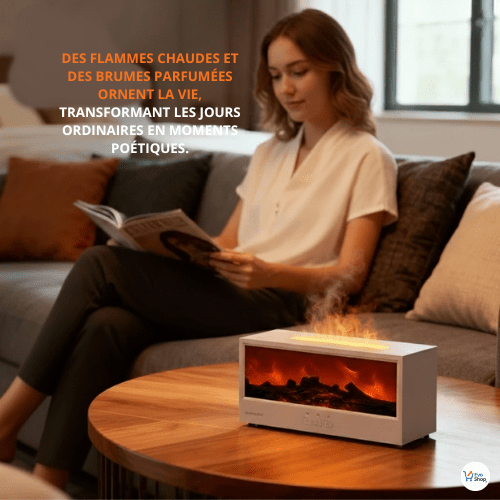 🔥 Humidificateur EvoFlame™ – Effet flamme réaliste - EvoShop