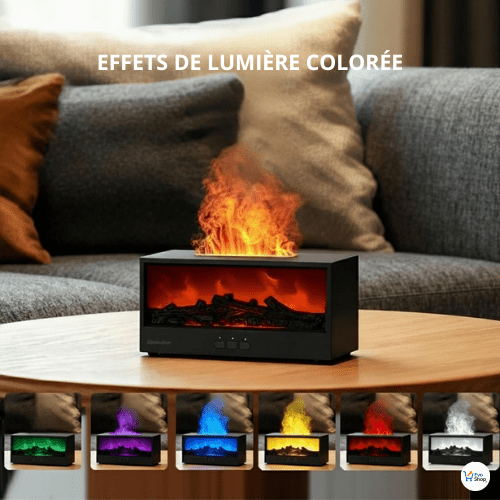 🔥 Humidificateur EvoFlame™ – Effet flamme réaliste - EvoShop