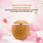 🌿 Mini Humidificateur d’Air Bois EvoZen™ – Calme, pureté & bien - être à chaque respiration 💧 - EvoShop