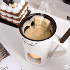 🍫 Tasse Chauffante en Céramique EvoFondue™ – Fondue, chocolat ou café chaud à volonté ☕🔥 - EvoShop