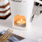🍫 Tasse Chauffante en Céramique EvoFondue™ – Fondue, chocolat ou café chaud à volonté ☕🔥 - EvoShop